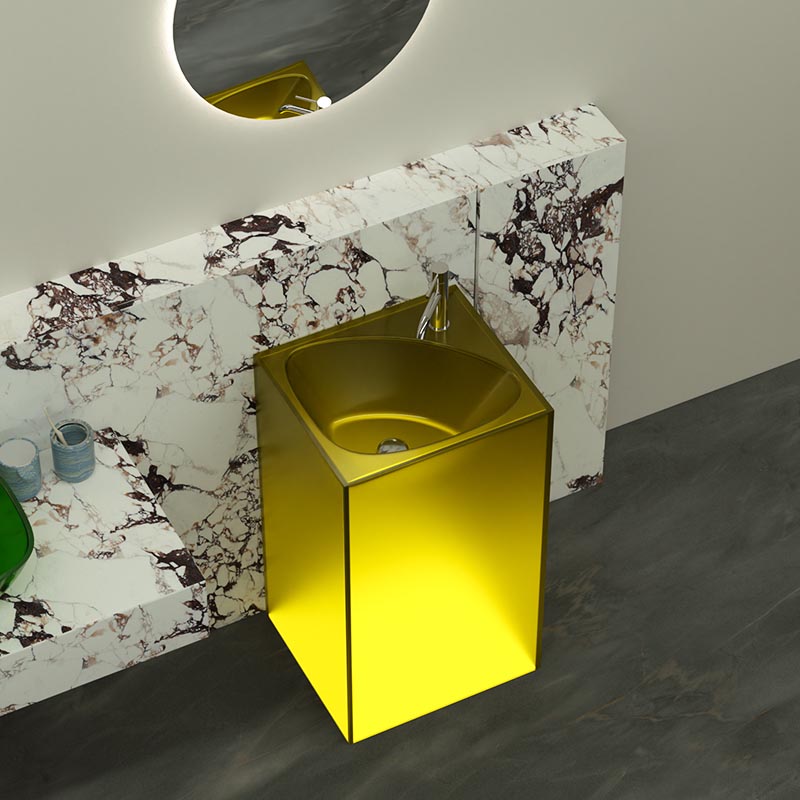 DB6626 Transparent Resin Wash Basin