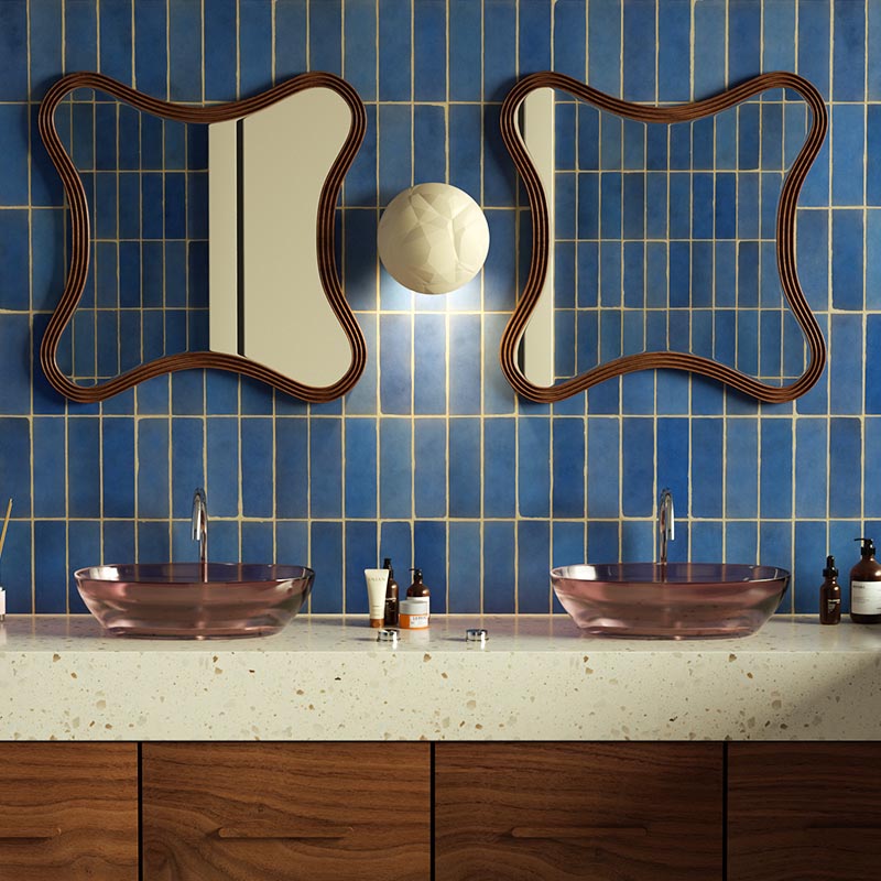 DB2262 Crystal-Clear Resin Basins - Non-Yellowing & Durable