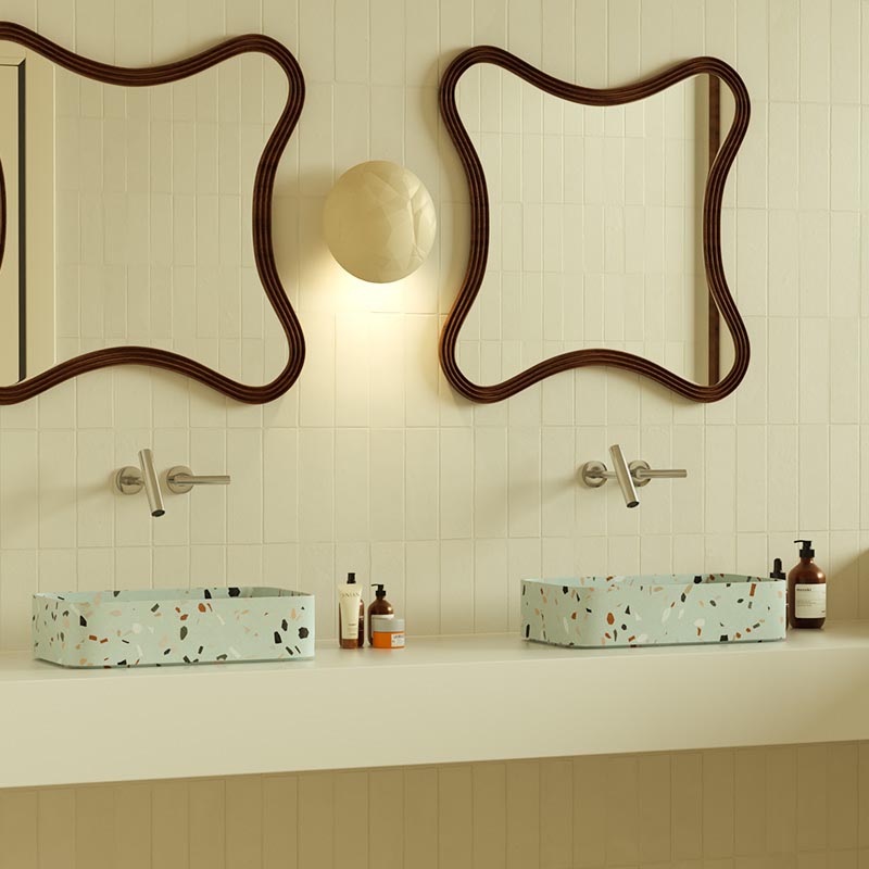 MX004-2 Modern Terrazzo Basin