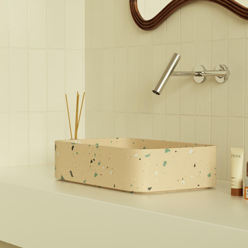 MX004-2 Modern Terrazzo Basin