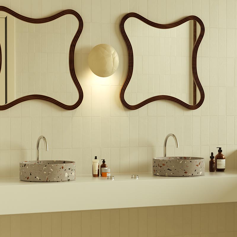 MX005-1 Sleek Terrazzo Basin for Minimalist Design