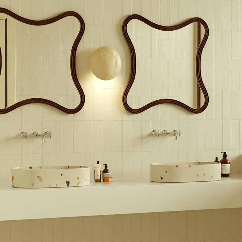 MX011-1 Terrazzo Countertop Basin