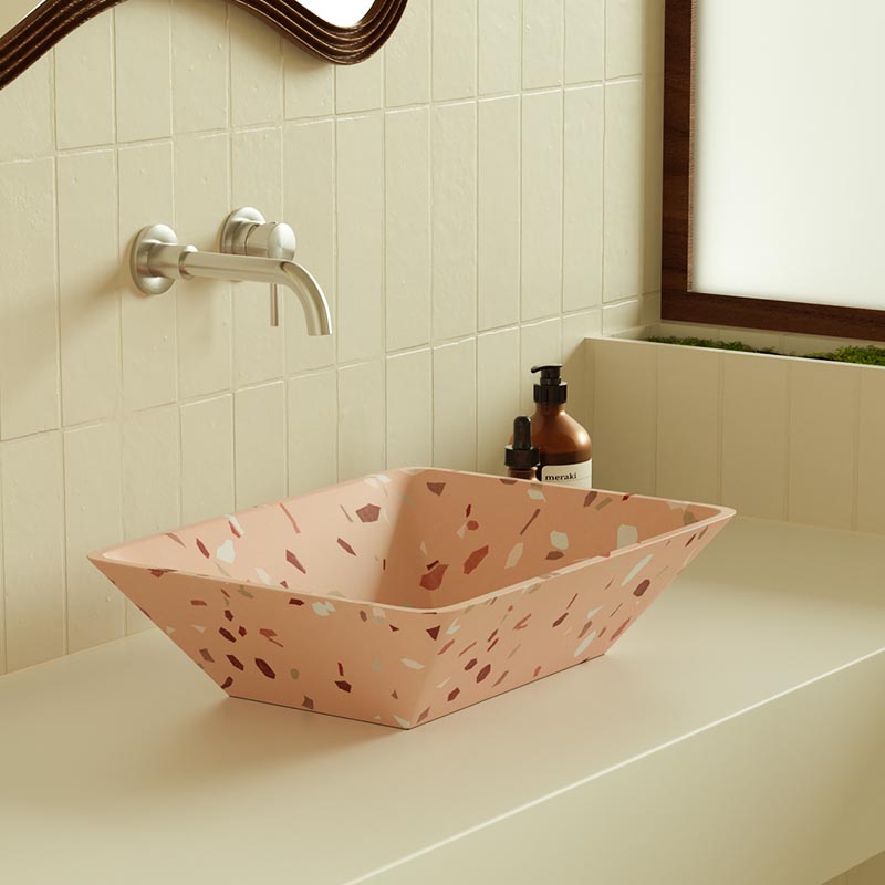 MX016 Modern Terrazzo Basin