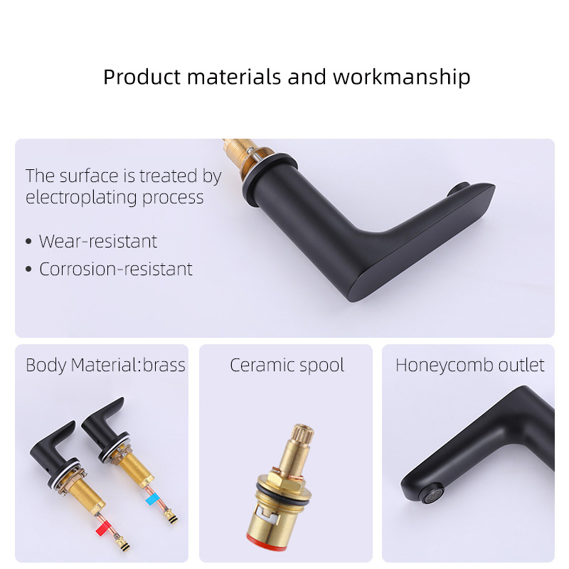 FVB308 Anti-Splash Bathroom Faucet for Modern Homes