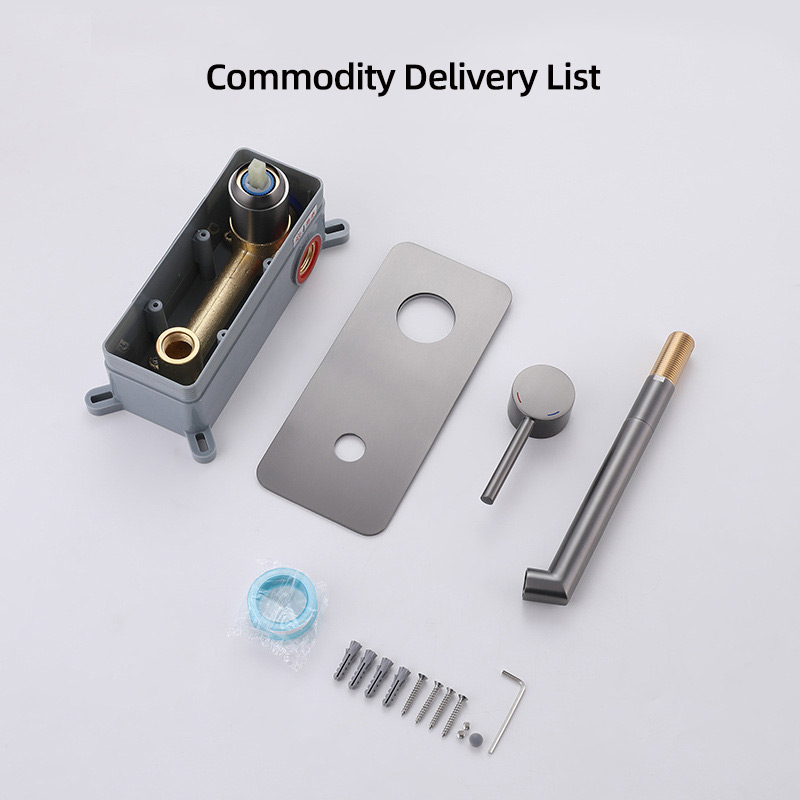 FVB321 Recessed Single-Handle Basin Mixer with 360° Swivel Spout FVB321 Recessed Single-Handle Basin Mixer with 360° Swivel Spout