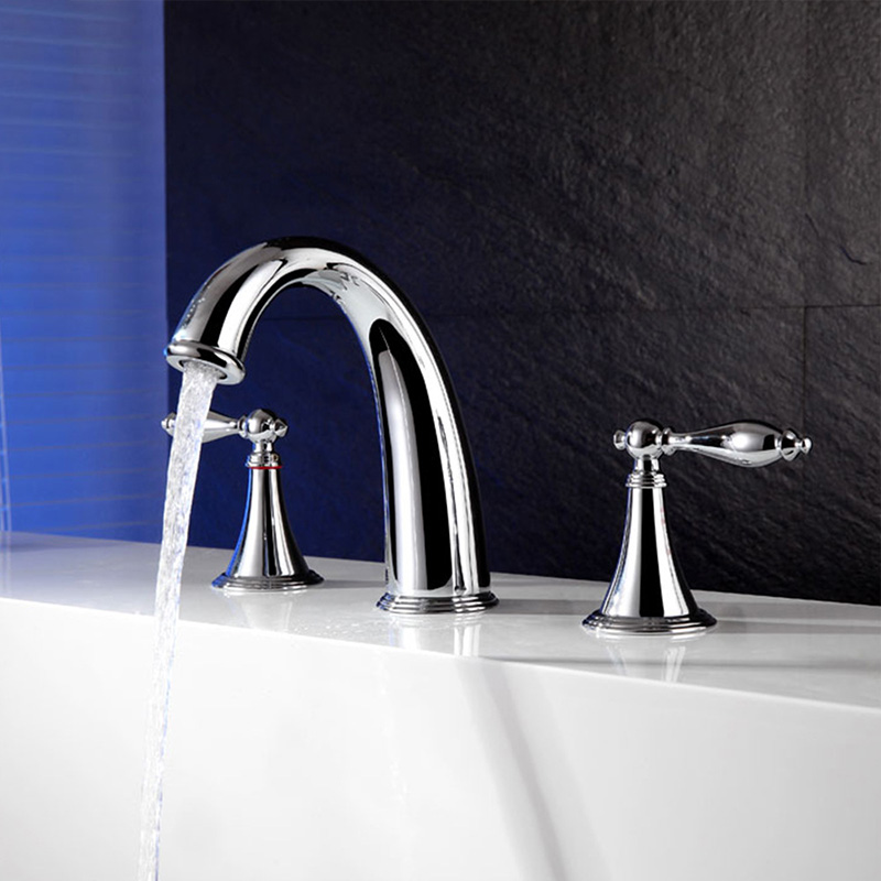 FVB328 Dual-Control Basin Mixer with Honeycomb Spout