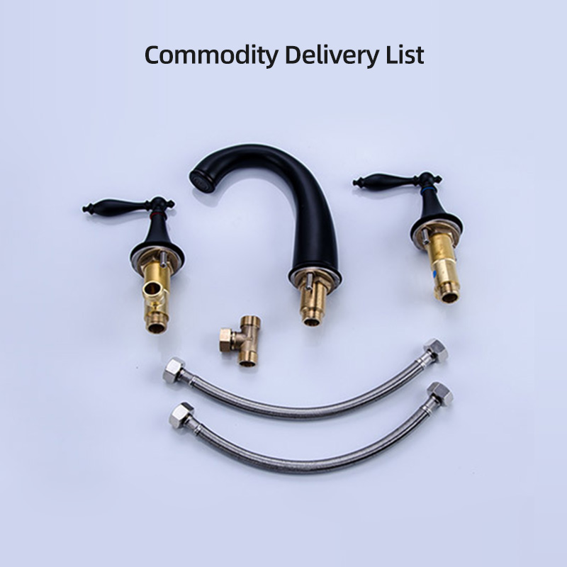 FVB328 Dual-Control Basin Mixer with Honeycomb Spout