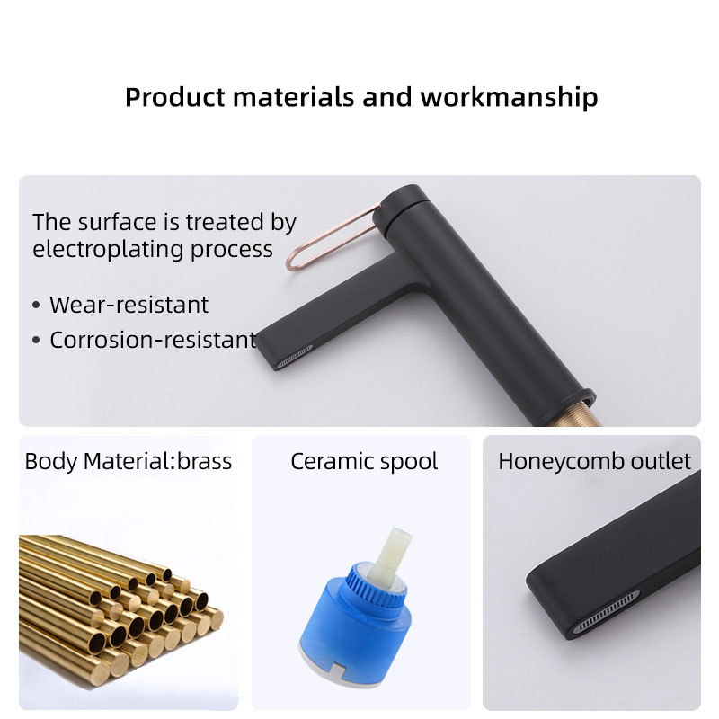 FVB334 Modern Brass Faucet with Single-Handle Design