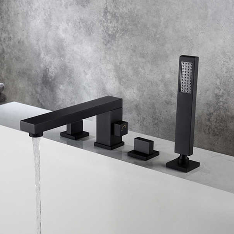 FBT112 Bath Filler Tap with Handshower Solid Brass