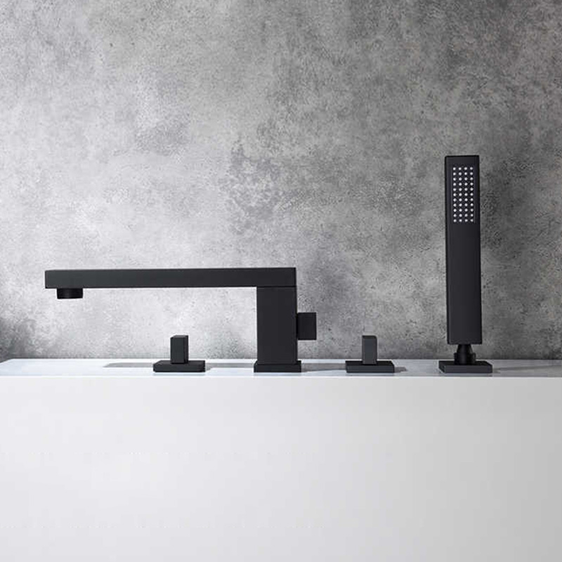 FBT112 Bath Filler Tap with Handshower Solid Brass