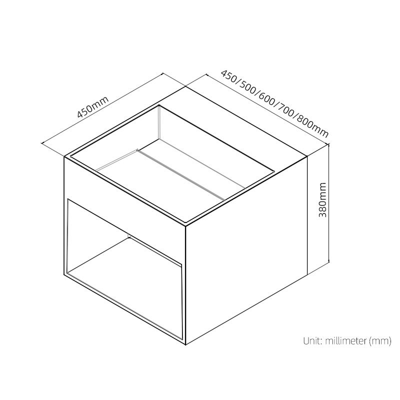 DB9005 Wall - Mounted Acrylic Sink with Storage Compartments DB9005 Wall - Mounted Acrylic Sink with Storage Compartments