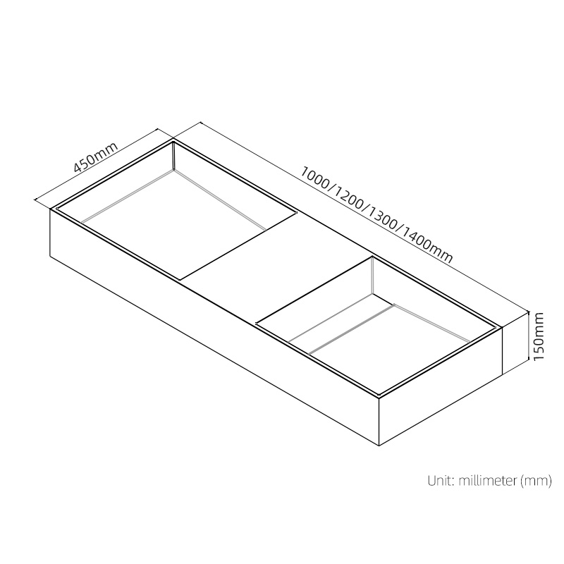 DB9006 Versatile Pmma Acrylic Sink DB9006 Versatile Pmma Acrylic Sink