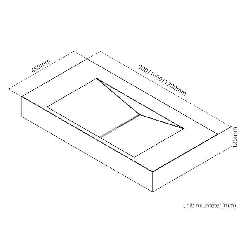 DB9003 Versatile Acrylic Sink with Modern Design