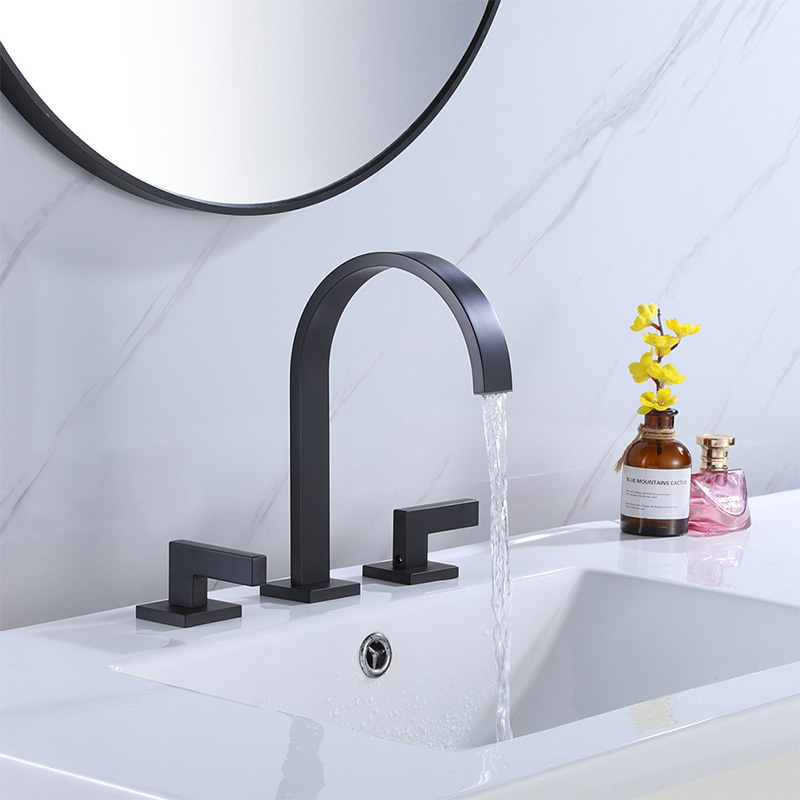FVB304 Dual-Control Basin Mixer with Honeycomb Spout