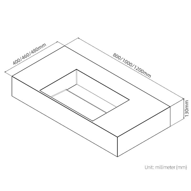 DB9011 Versatile Acrylic Sink with Modern Design