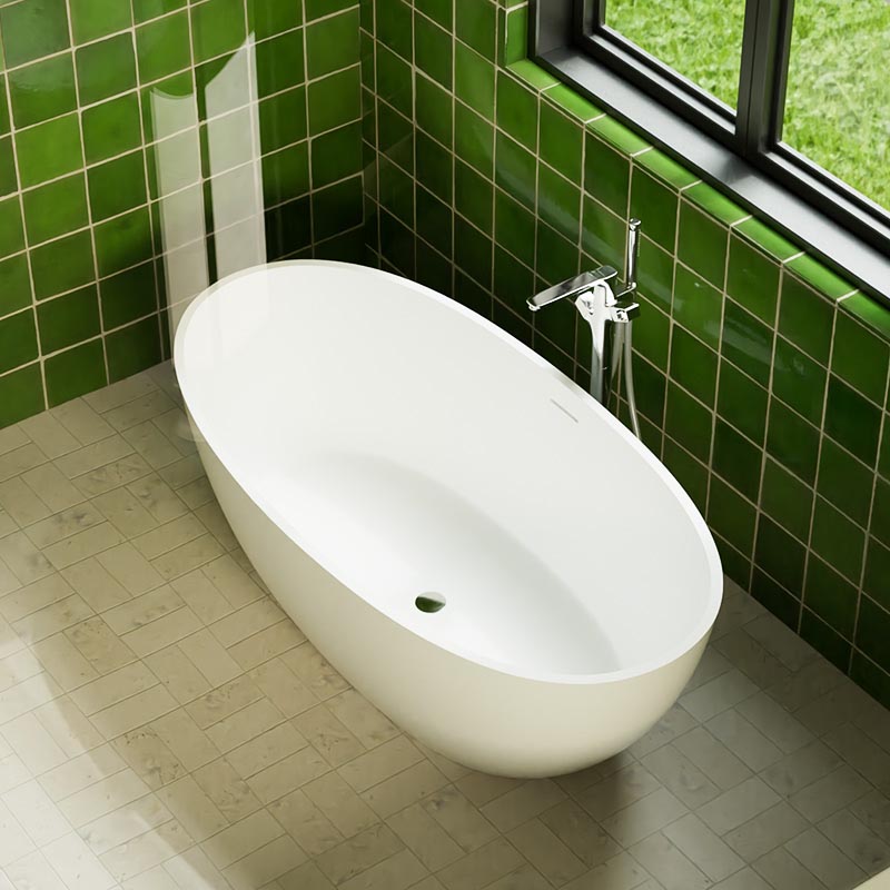 DB8801-1 Acrylic Bathroom Freestanding Bathtubs Adult Soaking for Hotel