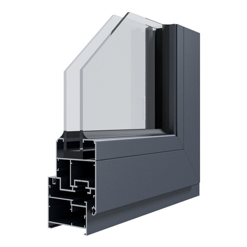 CA4-7 Aluminum Casement Windows With Double Glazed