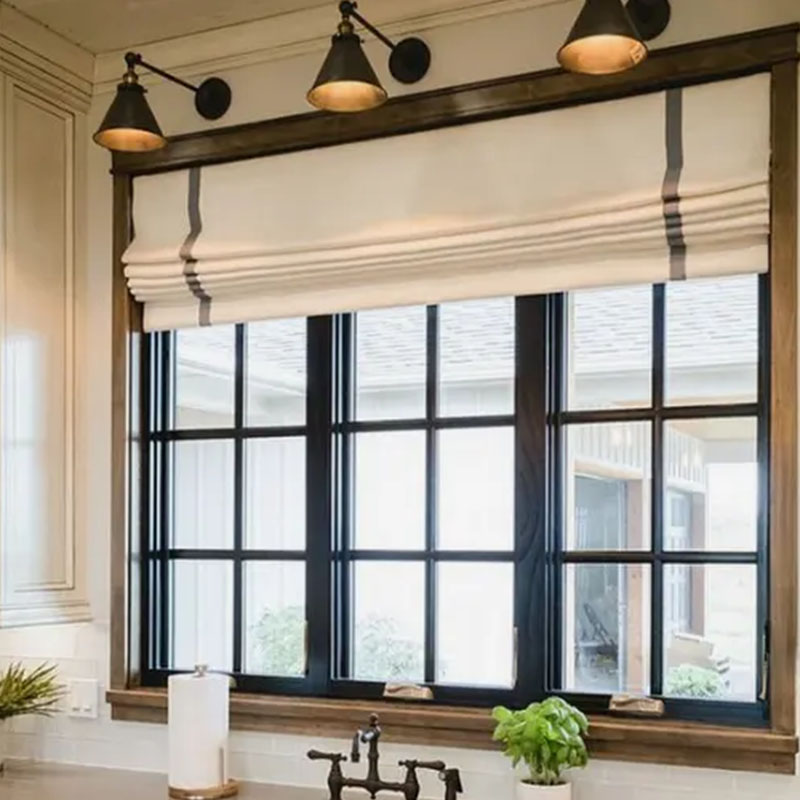 CA70 Indoor lattice Windows Made Of Aluminum Alloy Or UPVC