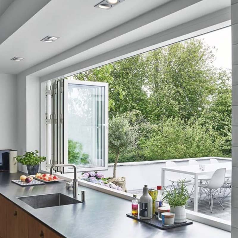 FA80 Storm-Proof Folding Windows - Thermal Break & Durable