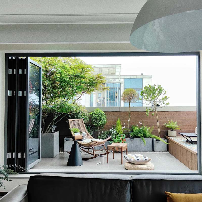 FA80 Storm-Proof Folding Windows - Thermal Break & Durable