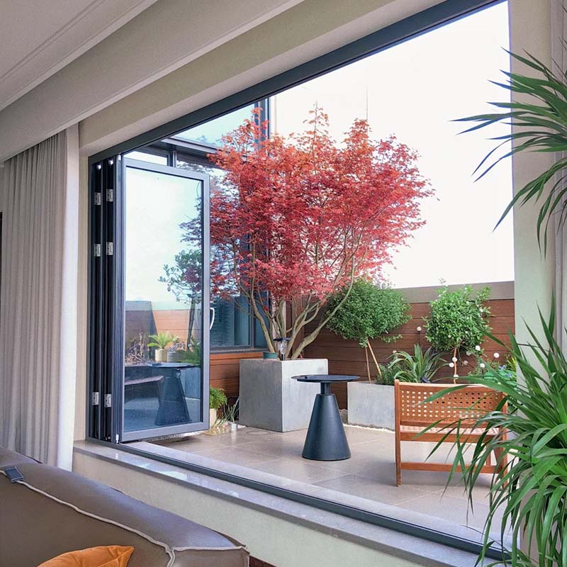 FA80 Storm-Proof Folding Windows - Thermal Break & Durable