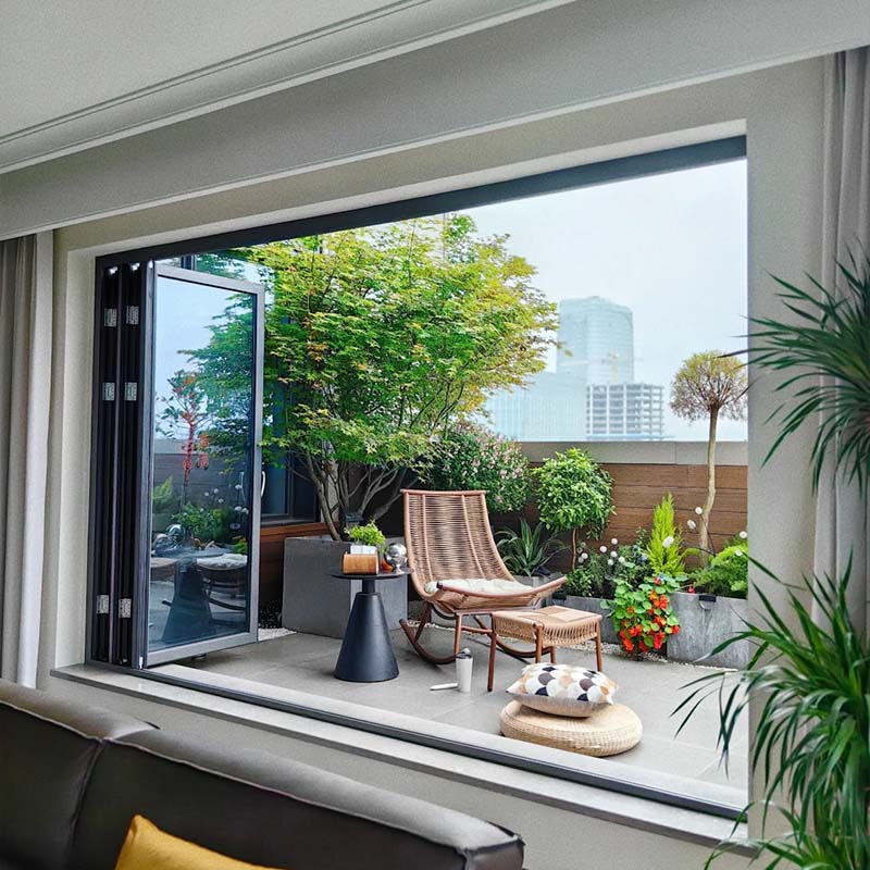 FA80 Storm-Proof Folding Windows - Thermal Break & Durable