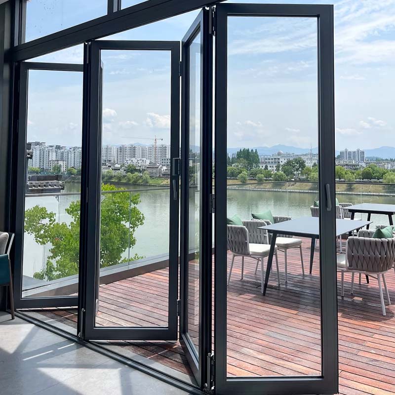 AFD60 Energy-Efficient Folding Doors - Multi-Point Locking