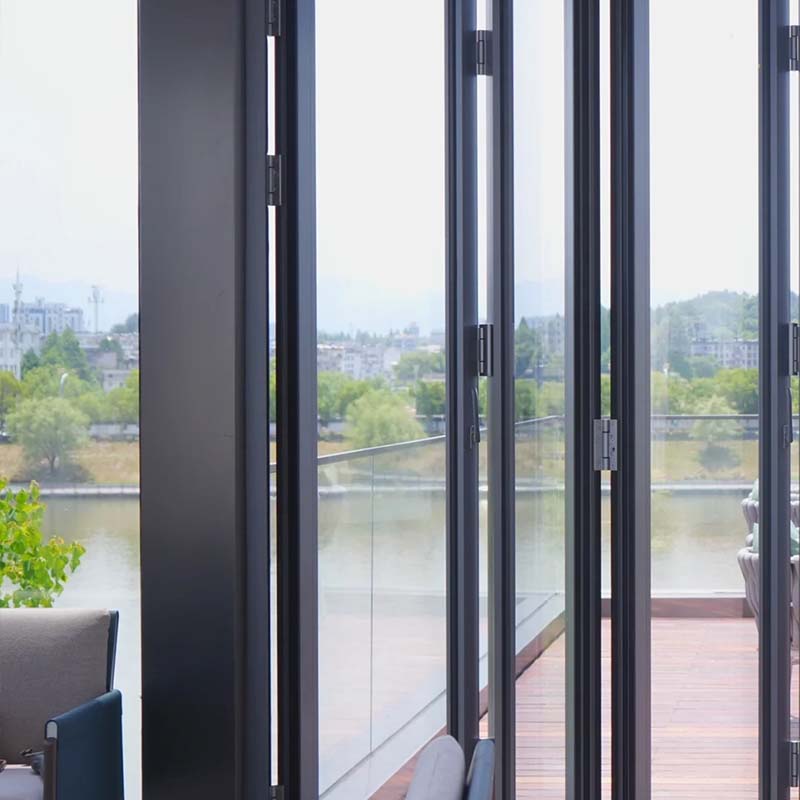 AFD60 Energy-Efficient Folding Doors - Multi-Point Locking