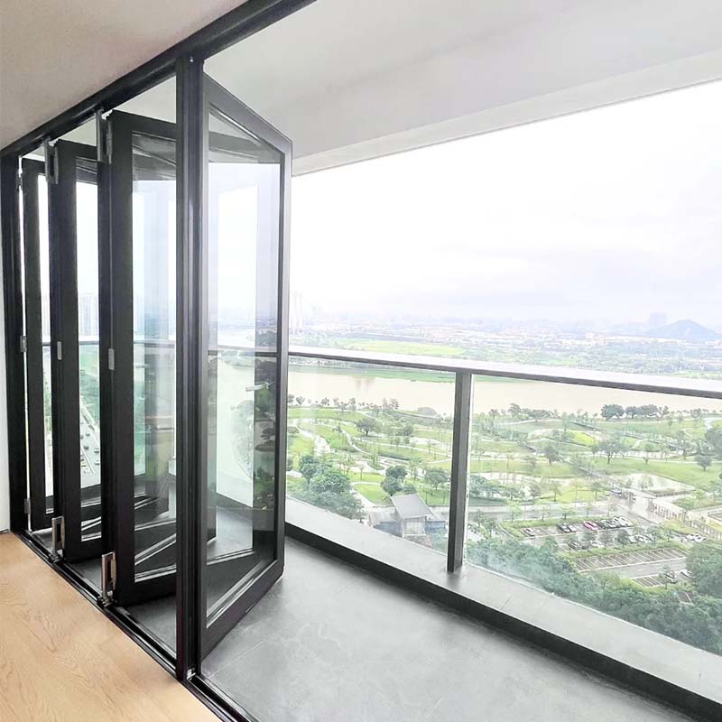 AFD70 Silent Aluminum Folding Doors - Thermal & Secure