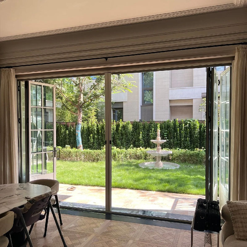 AFD80 SpaceMax Aluminum Folding Doors - Slim & Durable