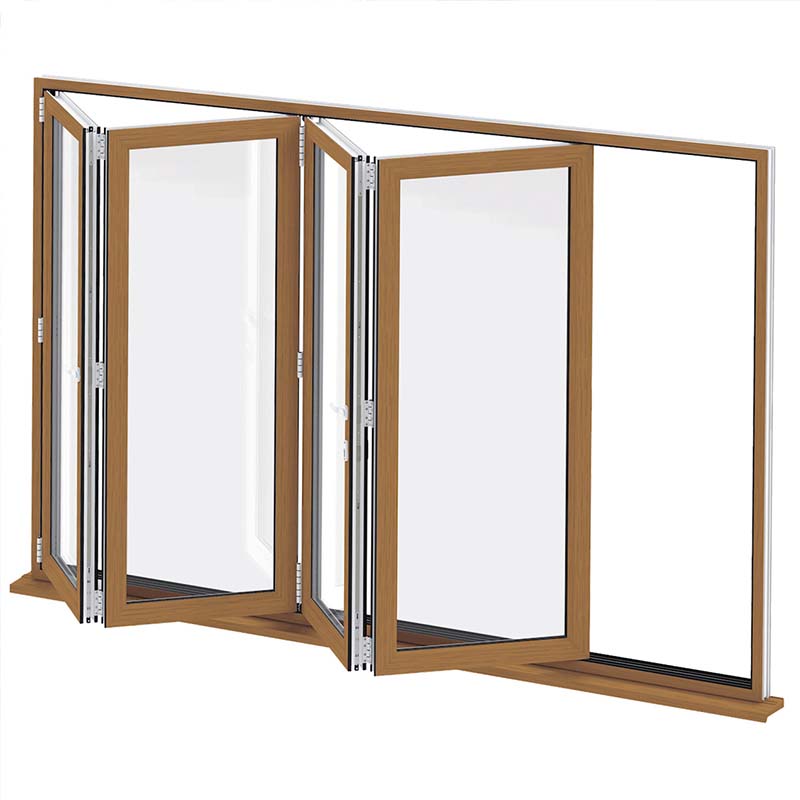 AFD90 Commercial-Grade Folding Doors - Storm & Noise Proof