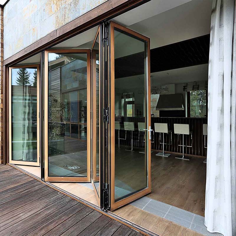 AFD90 Commercial-Grade Folding Doors - Storm & Noise Proof