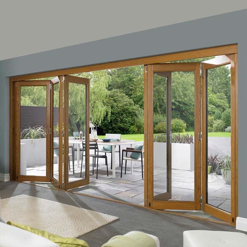 AFD90 Commercial-Grade Folding Doors - Storm & Noise Proof