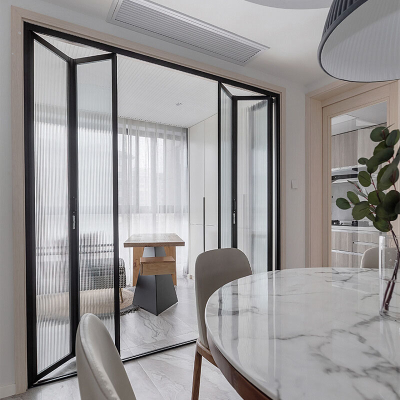 AFD100 SpaceMax Aluminum Folding Doors - Slim & Durable