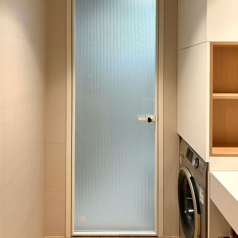 ACD50 Waterproof Aluminum Alloy Frame Tempered Glass Door