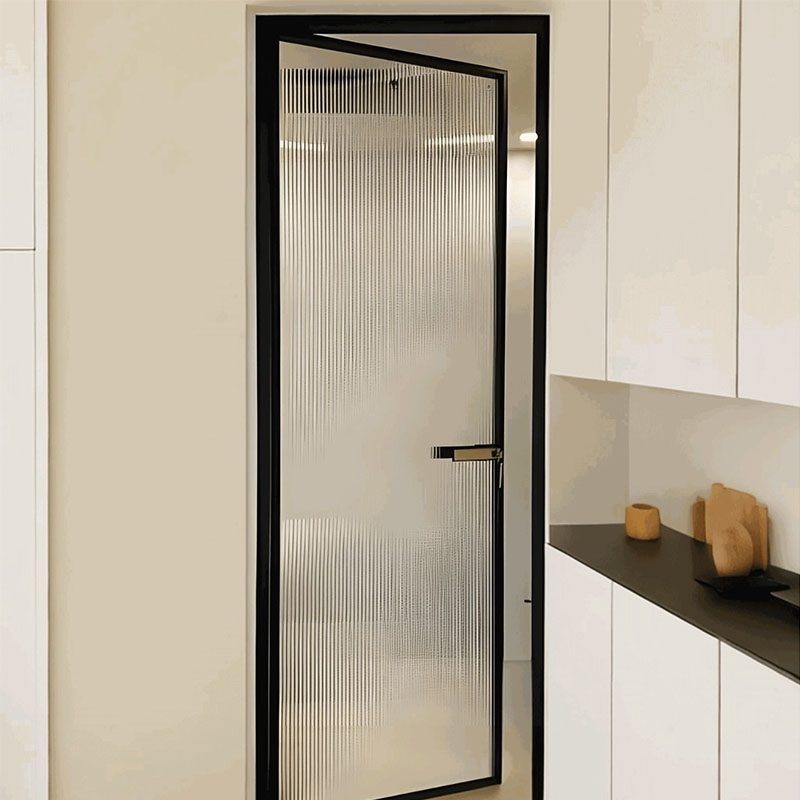 ACD50 Waterproof Aluminum Alloy Frame Tempered Glass Door