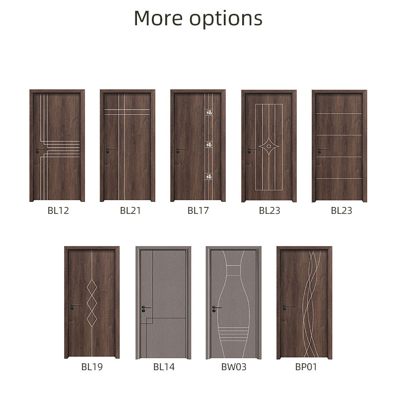 WCD50-2 Eco-Friendly WPC Doors: Durable, Waterproof & Stylish