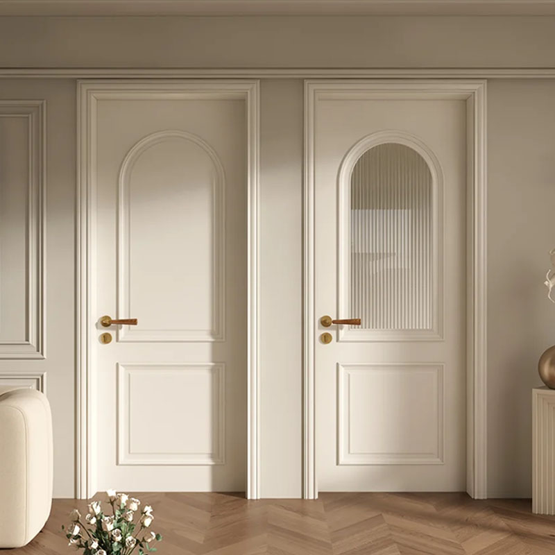 FSW40  French-Style Doors - Solid Wood & Baked Paint