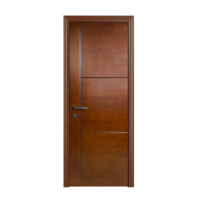 SW91 Luxury Veneer Teak Wood Doors - Eco & Soundproof