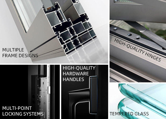 SH40 Soundproof Awning Windows - Storm-Resistant & Insulated SH40 Soundproof Awning Windows - Storm-Resistant & Insulated