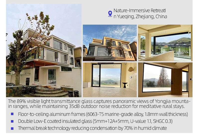 SH40 Soundproof Awning Windows - Storm-Resistant & Insulated SH40 Soundproof Awning Windows - Storm-Resistant & Insulated