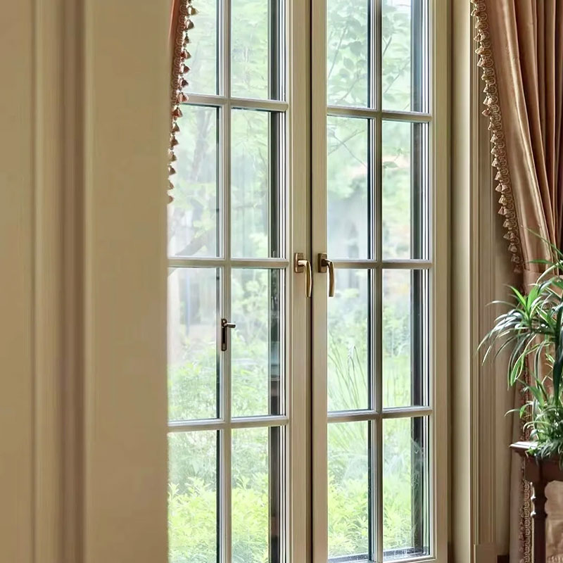 CA70 Indoor lattice Windows Made Of Aluminum Alloy Or UPVC