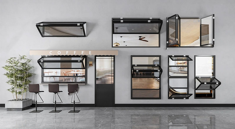 FA80 Storm-Proof Folding Windows - Thermal Break & Durable