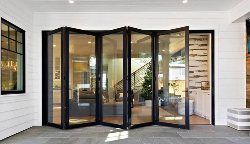 AFD80 SpaceMax Aluminum Folding Doors - Slim & Durable AFD80 SpaceMax Aluminum Folding Doors - Slim & Durable