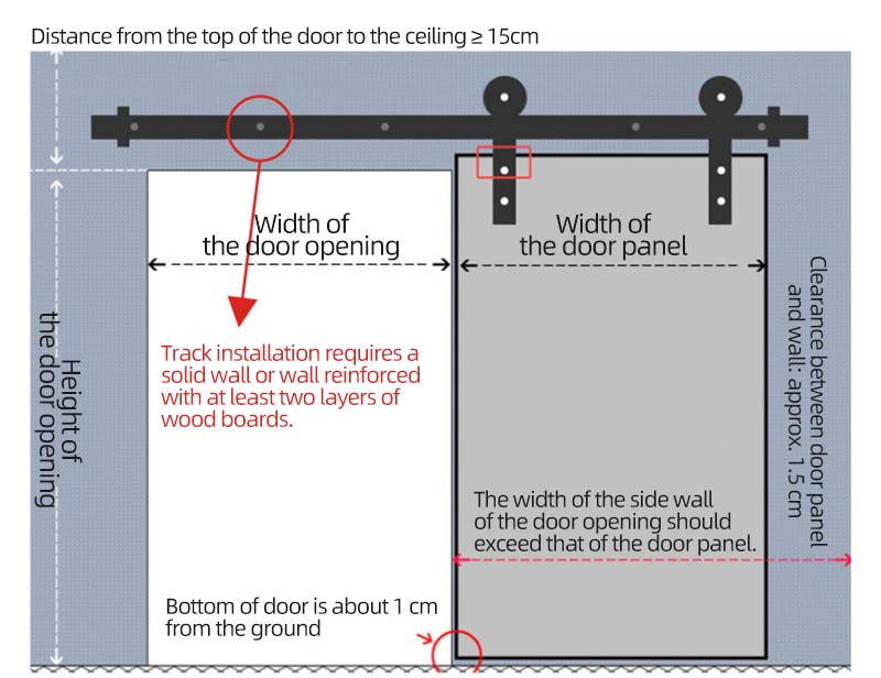 BCD50 Modern Barn Doors - Kitchens/Laundry/Home Offices BCD50 Modern Barn Doors - Kitchens/Laundry/Home Offices