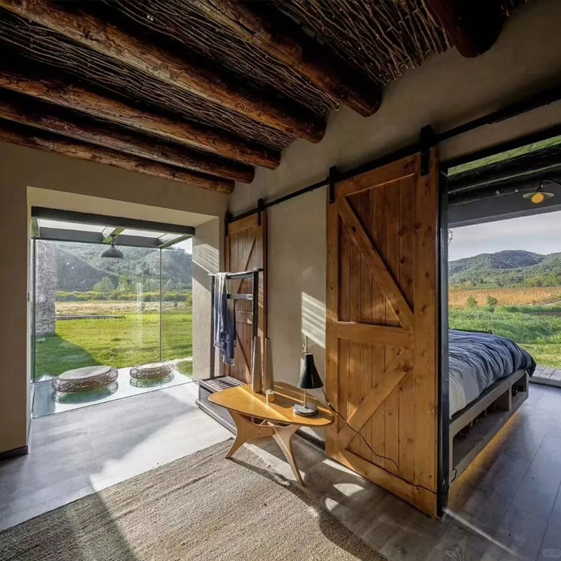 BCD55 Custom Wooden Barn Doors - Indoor/Commercial Use