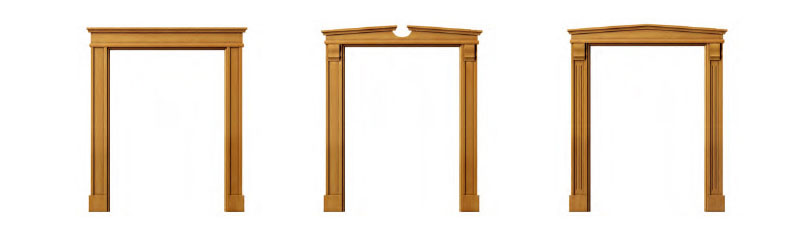 SW97 Modern Minimalist Wood Doors