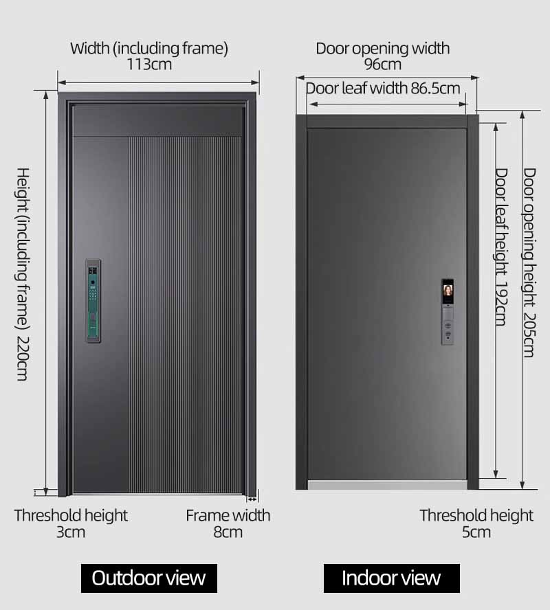 ST84 Class A High-Security Anti-Theft Door ST84 Class A High-Security Anti-Theft Door