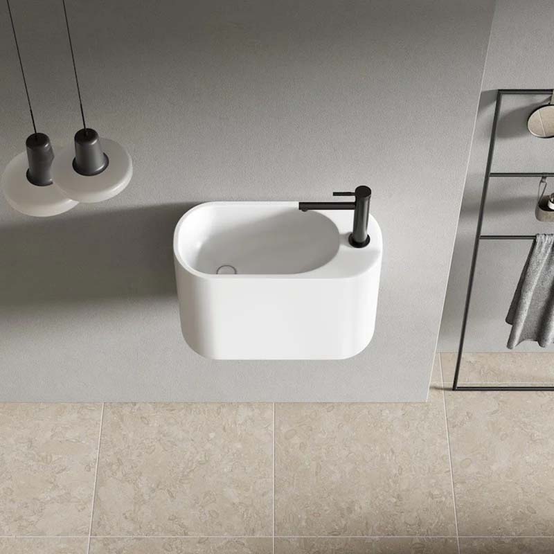 DB106 Small Wall Mounted Sinks For Bathroom