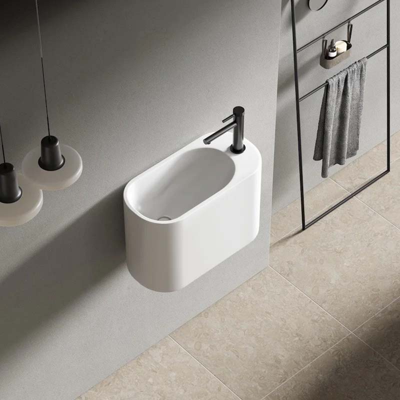 DB106 Small Wall Mounted Sinks For Bathroom